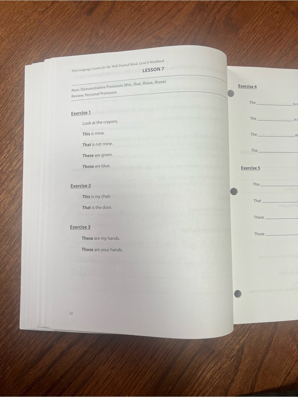 First Language Lessons Level 4 - including workbook for free - Picture 4 of 5
